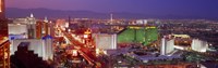 Las Vegas Lit Up at Dusk Fine Art Print