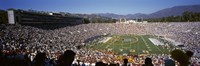 Spectators watching a football match, Rose Bowl Stadium, Pasadena, City of Los Angeles, Los Angeles County, California, USA Fine Art Print