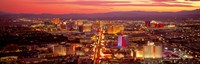 Aerial Las Vegas NV USA Fine Art Print