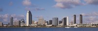 Buildings in San Diego, California Fine Art Print