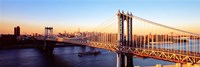 Manhattan Bridge, NYC, New York City, New York State, USA Fine Art Print