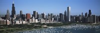 Chicago Skyline with Water Fine Art Print
