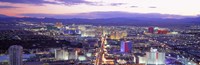 Dusk Las Vegas NV USA Fine Art Print