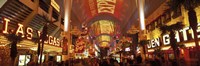 Fremont Street Experience Las Vegas (horizontal) by Panoramic Images - 36" x 12" - $34.99
