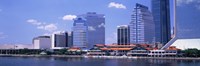 Skyline Jacksonville FL USA Fine Art Print