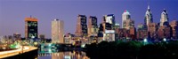 City Lights of Philadelphia Fine Art Print
