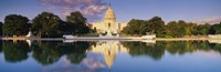 US Capitol Reflecting, Washington DC Fine Art Print