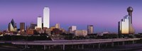 Dallas at Dusk Fine Art Print