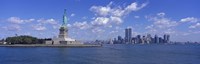 Statue of Liberty and Twin Towers Fine Art Print