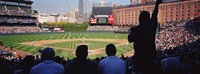 Baseball Game Baltimore Maryland Fine Art Print