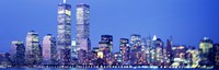 Evening, Lower Manhattan, NYC, New York City, New York State, USA Fine Art Print