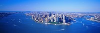 Aerial Lower Manhattan New York City NY Fine Art Print