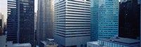 Close up of skyscrapers in Manhattan, New York City, New York State, USA Fine Art Print
