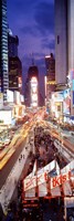 High Angle view of Times Square, NYC Fine Art Print