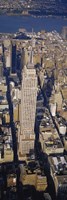 Aerial View Of Empire State Building, Manhattan Fine Art Print