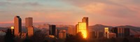 Denver skyline Fine Art Print