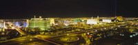 Night view of Las Vegas, Nevada Fine Art Print