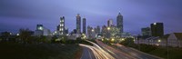 Atlanta traffic, Georgia by Panoramic Images - 36" x 12"