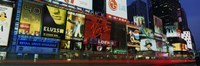 Billboards On Buildings In A City, Times Square, NYC, New York City, New York State, USA Fine Art Print