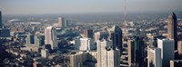 High angle view of Atlanta, Georgia, USA Fine Art Print