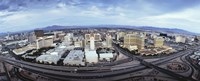 Aerial view of a city, Las Vegas, Nevada Fine Art Print