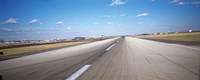 Runway at an airport, Philadelphia Airport, New York State, USA Fine Art Print