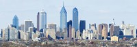 Skyscrapers in Philadelphia, Pennsylvania, USA Fine Art Print