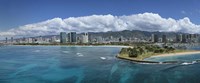 Honolulu, Oahu, Hawaii Waterfront Fine Art Print