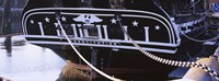 Warship moored at a harbor, USS Constitution, Freedom Trail, Boston, Massachusetts, USA Fine Art Print