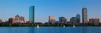Buildings at the waterfront, Back Bay, Boston, Massachusetts, USA Fine Art Print