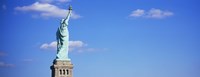 Low angle view of a statue, Statue of Liberty, Liberty State Park, Liberty Island, New York City, New York State, USA Fine Art Print
