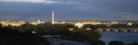 High angle view of a monument, Washington Monument, Potomac River, Washington DC, USA Fine Art Print