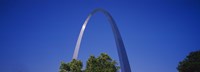 Gateway Arch against a blue sky, St. Louis, Missouri Fine Art Print