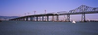 Bay Bridge, Treasure Island, Oakland, San Francisco, California Fine Art Print