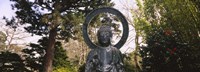 Statue of Buddha in a park, Japanese Tea Garden, Golden Gate Park, San Francisco, California, USA Fine Art Print