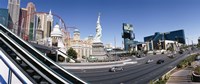 Buildings in a city, New York New York Hotel, MGM Casino, The Strip, Las Vegas, Clark County, Nevada, USA Fine Art Print