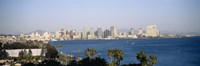 City at the waterfront, San Diego, San Diego Bay, California Fine Art Print