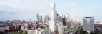 Dallas Skyline by Panoramic Images - 36" x 12"