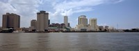 Buildings along the waterfront New Orleans, Louisiana Fine Art Print