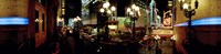 360 degree view of a city lit up at night, Broadway, Manhattan, New York City, New York State, USA Fine Art Print