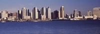 San Diego skyline as Seen from the Water by Panoramic Images - 36" x 12"