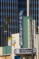 Theater in a city, Hollywood Palladium, Hollywood, Los Angeles, California, USA Fine Art Print