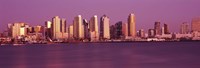 Purple Sky in San Diego Fine Art Print