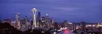 Space Needle and Seattle Skyline 2010 Fine Art Print