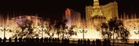 Las Vegas Hotels at Night Fine Art Print