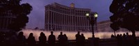 Low angle view of a hotel, Bellagio Resort And Casino, The Strip, Las Vegas, Nevada, USA Fine Art Print