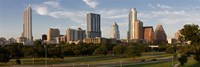 Buildings in a city, Austin, Texas by Panoramic Images - 36" x 12" - $34.99