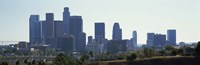Skyscrapers in a city, Los Angeles, California, USA 2009 Fine Art Print