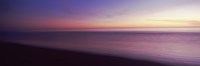 Ocean at sunset, Los Angeles County, California, USA Fine Art Print