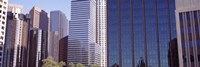 Close up of skyscrapers in Los Angeles, Los Angeles County, California, USA Fine Art Print